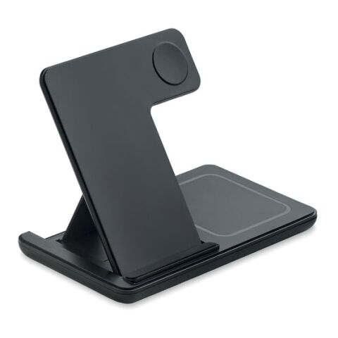 Chargeur pliable 3-en-1 15W noir