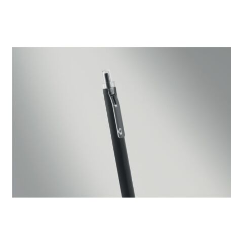 Stylo bille aluminium recyclé noir