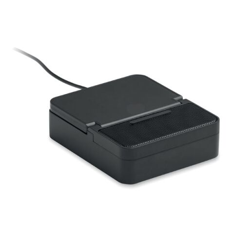 Haut-parleur et chargeur 15W noir