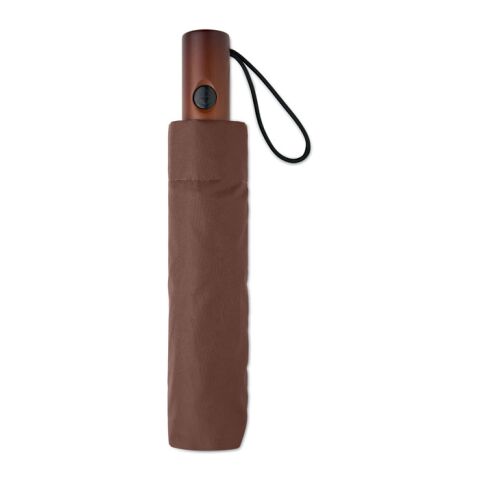 Parapluie automatique "21" marron