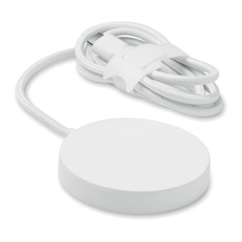 Chargeur magnétique sans fil 25W blanc