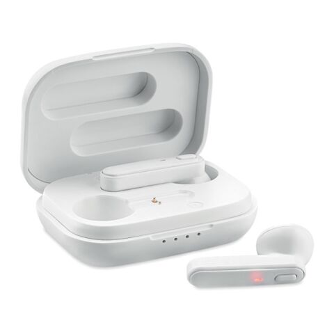 2 écouteurs TWS blanc | sans marquage | non disponible | non disponible | non disponible