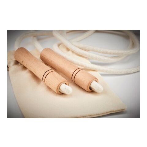 Corde à sauter en coton beige | sans marquage | non disponible | non disponible | non disponible