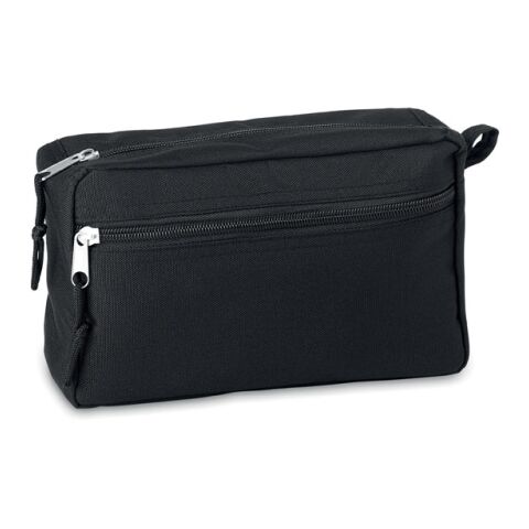 Trousse de toilette en RPET noir | sans marquage | non disponible | non disponible | non disponible