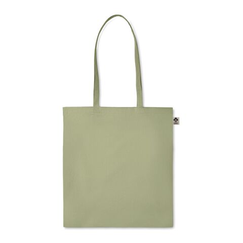 Sac shopping en coton organique vert | sans marquage | non disponible | non disponible | non disponible