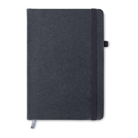 Carnet A5 en PU recyclé noir | sans marquage | non disponible | non disponible