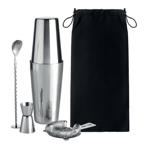 Set pour cocktail en inox argent mate | sans marquage | non disponible | non disponible | non disponible