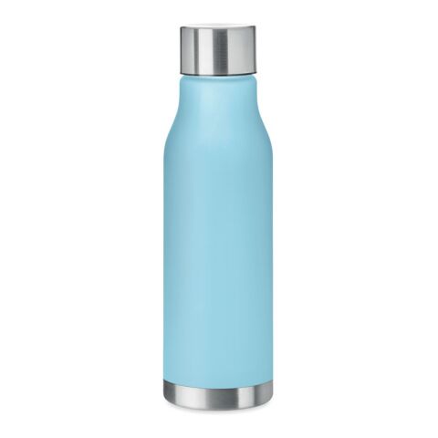 Bouteille en RPET 600ml bleu clair/transparent | sans marquage | non disponible | non disponible