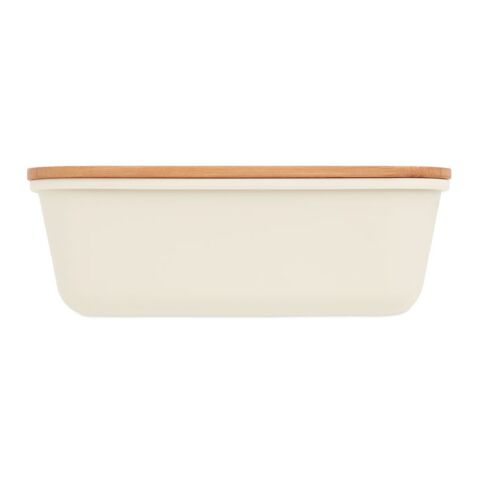 Boîte à lunch couvercle bambou beige | sans marquage | non disponible | non disponible