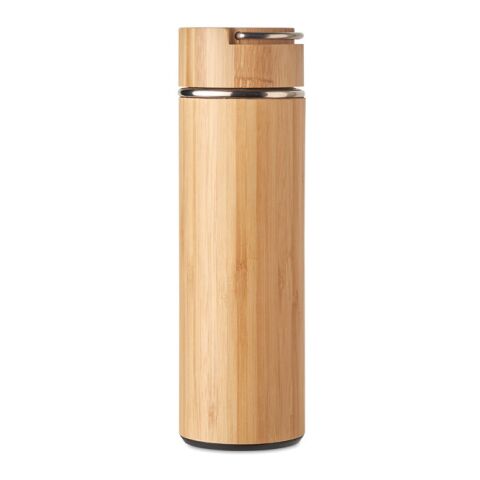 Bouteille à double paroi 480 ml bois | sans marquage | non disponible | non disponible | non disponible