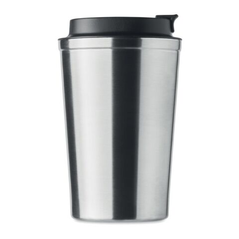 Gobelet à double paroi 350 ml argent mate | sans marquage | non disponible | non disponible | non disponible