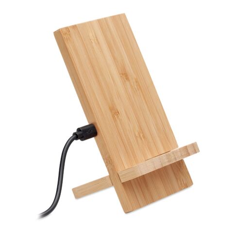 Support et chargeur sans fil bois | sans marquage | non disponible | non disponible | non disponible