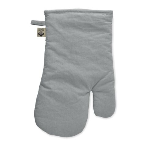 Gant de cuisine en coton organi gris | sans marquage | non disponible | non disponible | non disponible