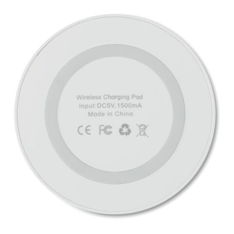 Petit chargeur sans fil blanc | sans marquage | non disponible | non disponible
