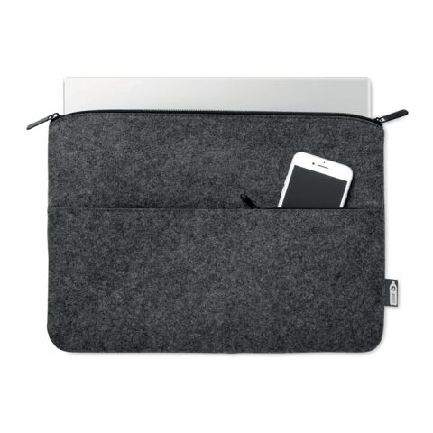Sac pour ordinateur en RPET gris foncé | sans marquage | non disponible | non disponible | non disponible