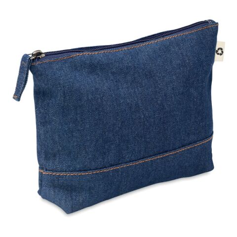 Trousse en denim recyclé bleu | sans marquage | non disponible | non disponible | non disponible