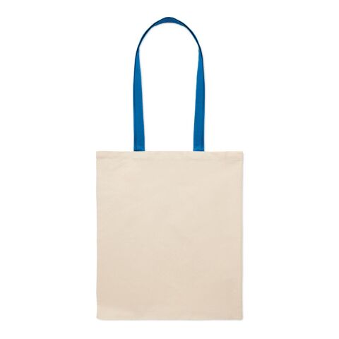 Sac shopping en coton 140 gr/m² bleu royal | sans marquage | non disponible | non disponible | non disponible