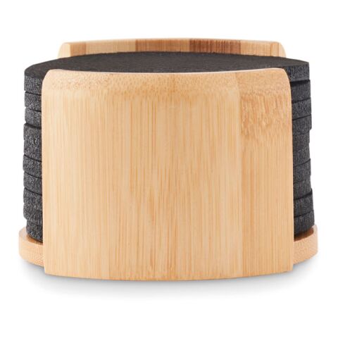 Sous-verres en RPET bois | sans marquage | non disponible | non disponible | non disponible