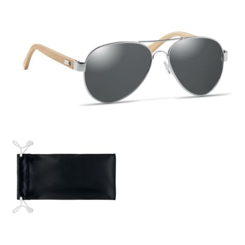 Lunettes de soleil en bambou noir | sans marquage | non disponible | non disponible | non disponible