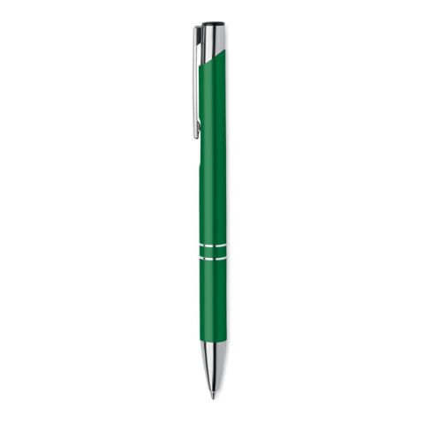 Stylo à bille en alu recyclé 'Dona' vert | sans marquage | non disponible | non disponible