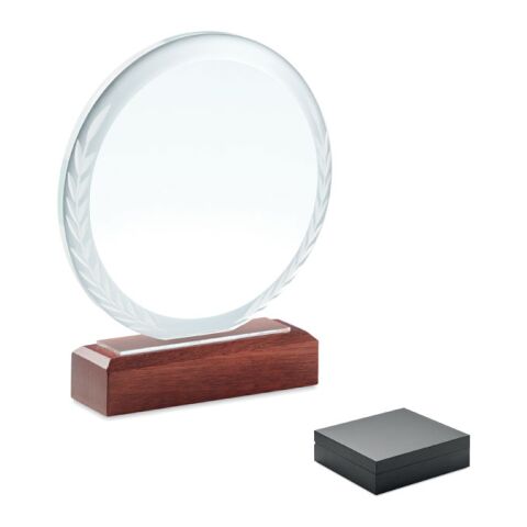 Plaque trophée ronde marron | sans marquage | non disponible | non disponible | non disponible