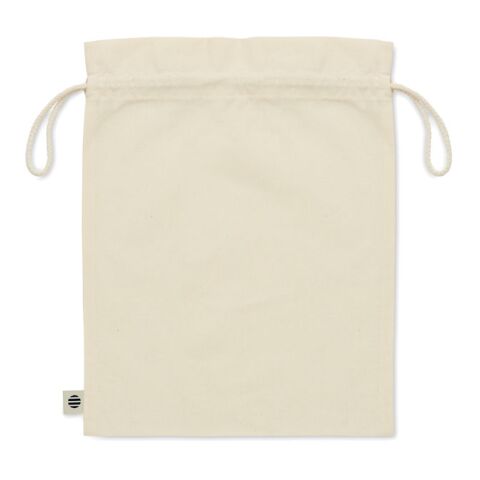 Sac cadeau coton biologique &#039;Amber Medium&#039; beige | sans marquage | non disponible | non disponible | non disponible