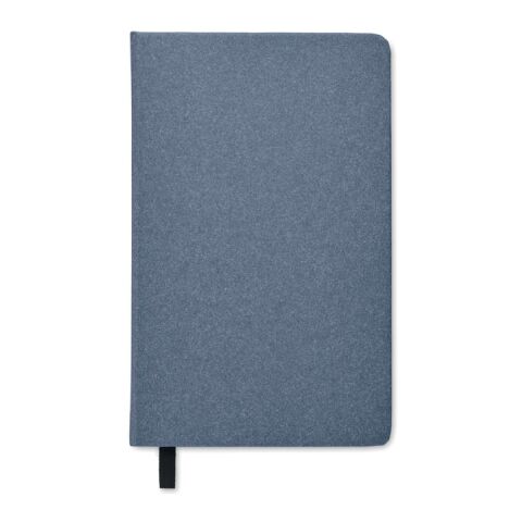 Carnet A5 en papier recyclé bleu | sans marquage | non disponible | non disponible | non disponible