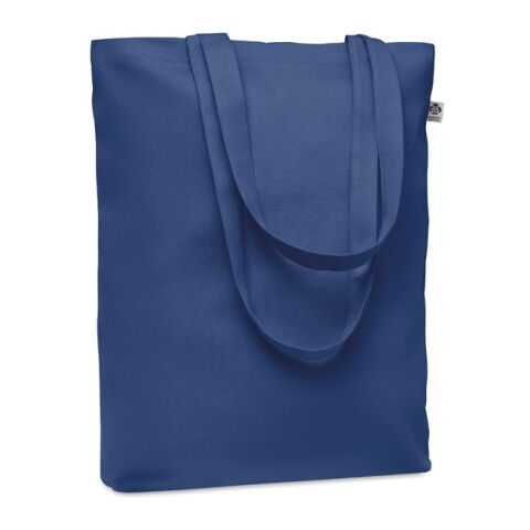 Canvas shopping bag 270 gr/m² bleu | sans marquage | non disponible | non disponible | non disponible