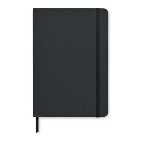 A5 notebook recycled carton noir | sans marquage | non disponible | non disponible