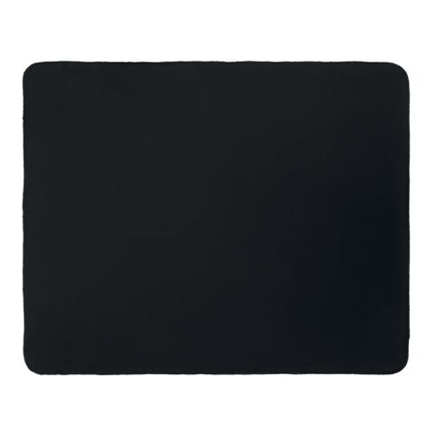 RPET fleece blanket 130gr/m² noir | sans marquage | non disponible | non disponible | non disponible