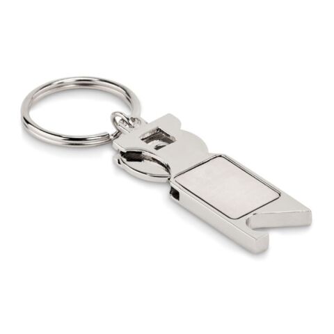 Euro Token keyring argent mate | sans marquage | non disponible | non disponible