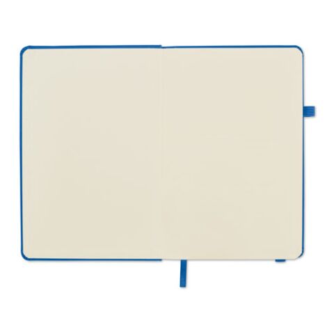 Recycled PU A5 lined notebook bleu royal | sans marquage | non disponible | non disponible | non disponible