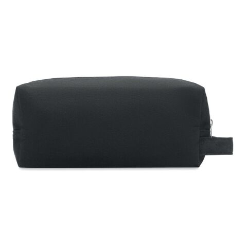 Canvas cosmetic bag 220 gr/m² noir | sans marquage | non disponible | non disponible | non disponible
