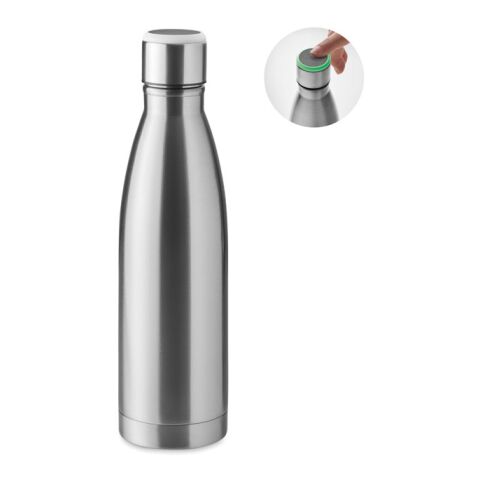 Double wall bottle 500 ml argent mate | sans marquage | non disponible | non disponible | non disponible