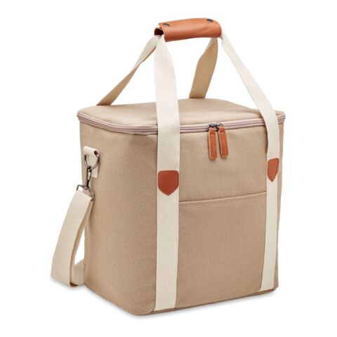 Large cooler bag canvas 450gr/m beige | sans marquage | non disponible | non disponible | non disponible
