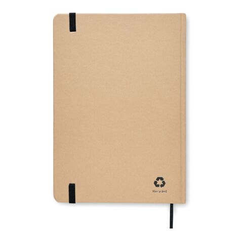 A5 recycled carton notebook noir | sans marquage | non disponible | non disponible