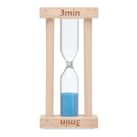 Wooden sand timer 3 minutes bois | sans marquage | non disponible | non disponible
