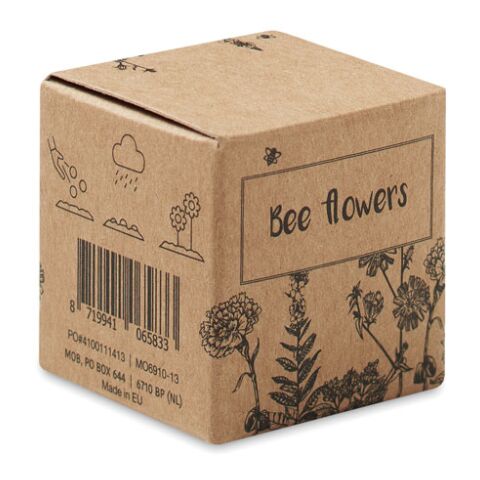 Bombe graines fleurs d&#039;abeille beige | sans marquage | non disponible | non disponible | non disponible