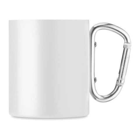 Metal mug and carabiner handle blanc | sans marquage | non disponible | non disponible | non disponible