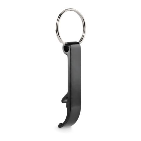 Recycled aluminium key ring noir | sans marquage | non disponible | non disponible | non disponible