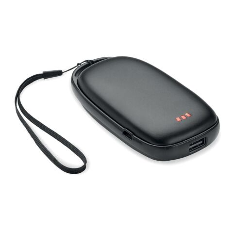 Chaufferette power bank 4000mAh noir | sans marquage | non disponible | non disponible | non disponible