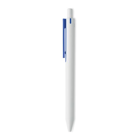 Stylo poussoir en ABS recyclé bleu | sans marquage | non disponible | non disponible