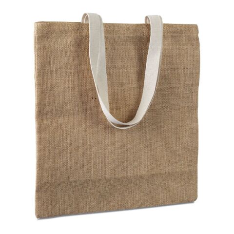 Sac provisions en jute beige | sans marquage | non disponible | non disponible | non disponible
