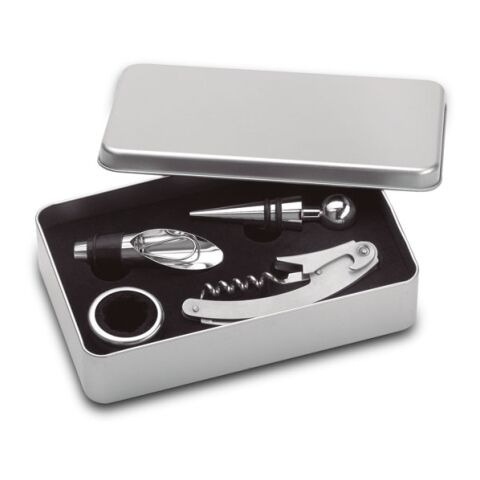 Set d&#039;accessoires à vin argent mate | sans marquage | non disponible | non disponible