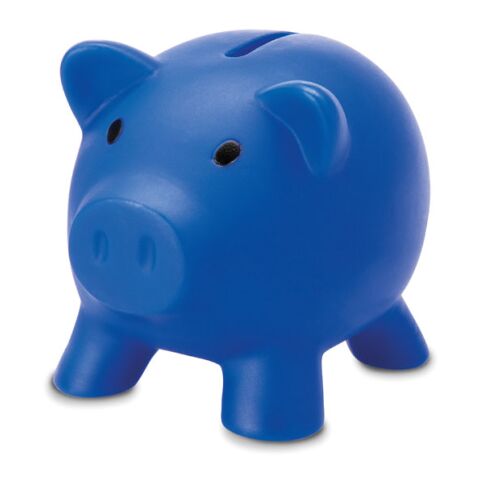 Tirelire cochon PVC bleu | sans marquage | non disponible | non disponible