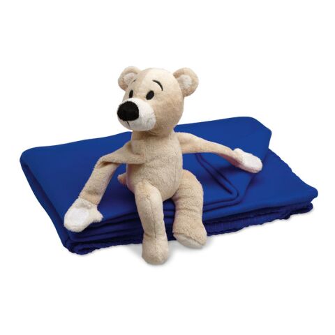 Couverture polaire avec ours bleu | sans marquage | non disponible | non disponible | non disponible