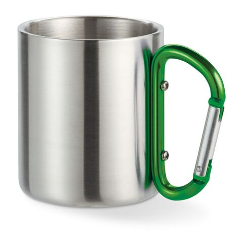 Mug double paroi vert | sans marquage | non disponible | non disponible | non disponible