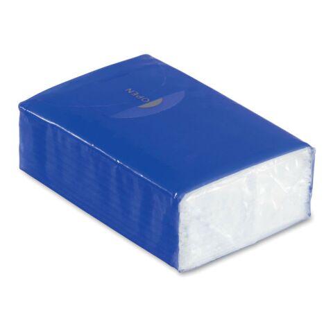 Mini paquet de mouchoirs bleu royal | sans marquage | non disponible | non disponible | non disponible