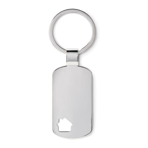 Porte-clés maison argent mate | sans marquage | non disponible | non disponible | non disponible