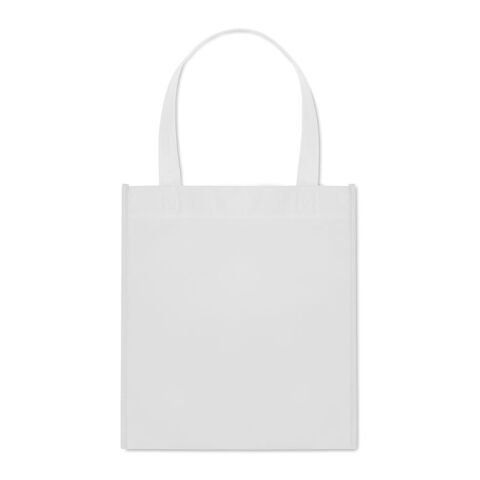 Shopping bag en non tissé blanc | sans marquage | non disponible | non disponible | non disponible
